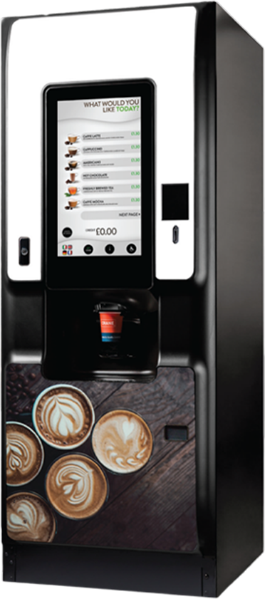 office coffee in Los Angeles and Orange County modern vending machines